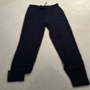 Vince Men’s cashmere navy jogger.